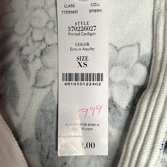 Cardigan sweater by Whitehouse Black Market - Picture 3 of 4